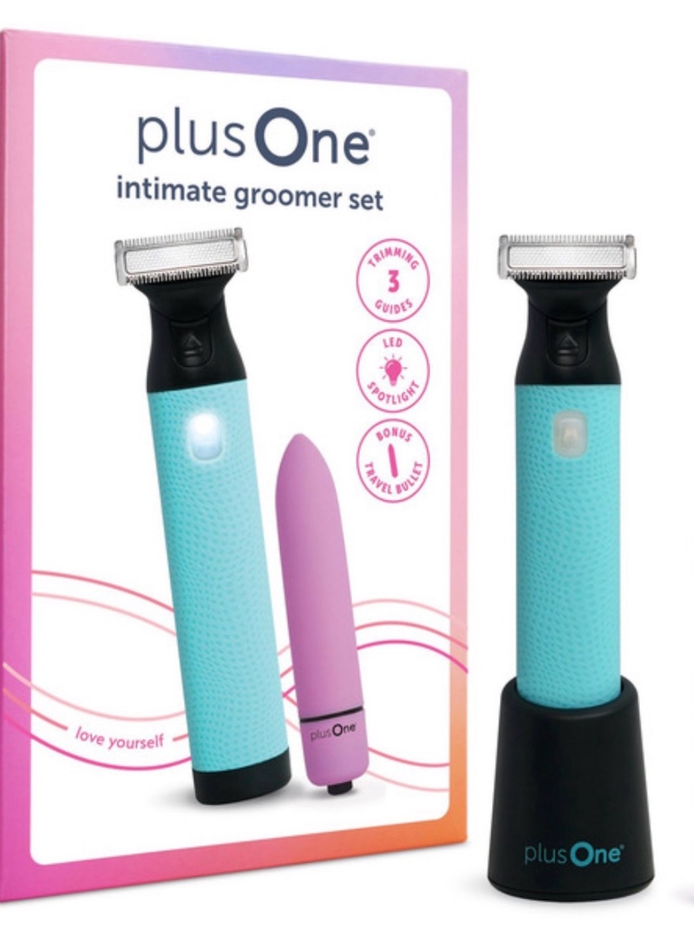 Aqua & Pink Intimate Groomer Set